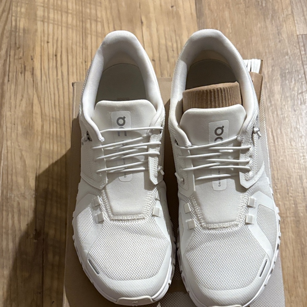 On Running Classic White Athletic Shoes